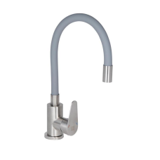 Lidz Vida 015F3 Змішувач для кухні Grey (k35) з гнучким виливом LDVID015F3GRE43356