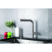 Змішувач для кухні Qtap Zdenek QTZDN9032103FC Brushed Nickel PVD