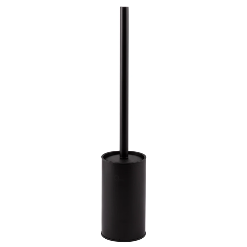 Щітка для унітаза підлоговий Qtap Liberty Black
