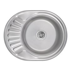 Мийка для кухні 5745 Satin 0.8 мм Lidz
