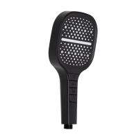 Qtap Rucni Лійка для ручного душу 130x130 мм, Matt Black округла QTRUC125BLM45957