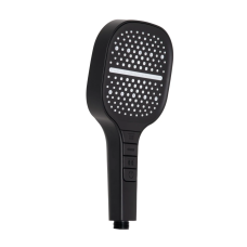 Qtap Rucni Лійка для ручного душу 130x130 мм, Matt Black округла QTRUC125BLM45957