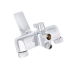 Qtap Vlasta New Змішувач для ванни Chrome (k35) з довгим поворотним виливом і душовим гарнітуром QTVLA260CRM