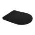 Подвесной унитаз Qtap Scorpio Ultra Quiet сиденье Slim Duroplast/Soft-close/Quick relase 520x365x365 мм BLACK