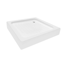 Lidz Душовий піддон KAPIELKA ST80x80х14 низький квадратний, діаметр слива 52 мм