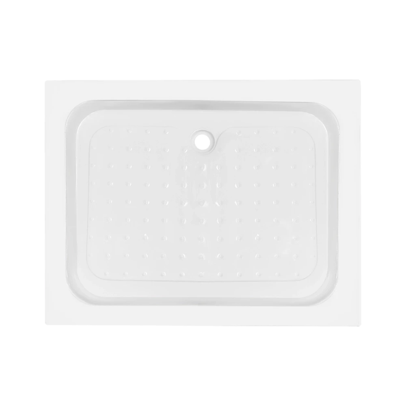 Lidz Душовий піддон KAPIELKA ST100x80х14 низький, прямокутний, діаметр слива 52 мм