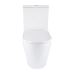 Напольный унитаз Vlasta Ultra Quiet 660x360x800 мм, White, с сиденьем Slim Duroplast/ Soft-close/ Quick Release QT28228300W Qtap