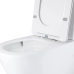 Напольный унитаз Vlasta Ultra Quiet 660x360x800 мм, White, с сиденьем Slim Duroplast/ Soft-close/ Quick Release QT28228300W Qtap