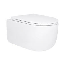Qtap Taurus Унітаз підвісний Ultra Quiet 490×360×380 мм, White, із сидінням Slim Duroplast/Soft-close/Quick