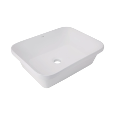 Qtap Scorpio Раковина врізна 510x390x145 мм, White, прямокутна, без донного клапана QT1411K490WN