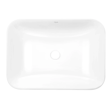 Qtap Scorpio Раковина врізна 615x390x150 мм, White, прямокутна, без донного клапана QT1411K491WN