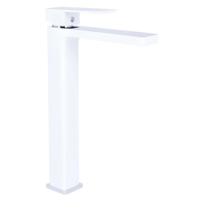 Qtap Gemini Змішувач для раковини високий Chrome/White (k35) QTGEM269CRW45679