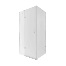 Qtap Capricorn Душова кабіна CRM1018RC6, 100x80 см, прямокутна, скло 6 мм Clear, CalcLess, двостулкова
