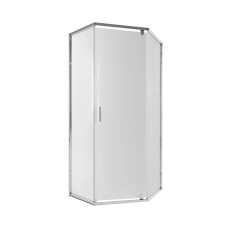 Qtap Scorpio Душова кабіна CRM10995-AC6, 90x90 см, п“ятикутна, скло 6 мм Clear, CalcLess, двостулкова, без