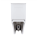 Qtap Kalao Унітаз підлоговий Rimless 660×360×820 мм, White, із сидінням Slim Duroplast/Soft-close/Quick Rele