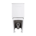 Qtap Nando Унітаз підлоговий Rimless 620×345×800 мм, White, із сидінням Slim Duroplast/Soft-close/Quick Rele