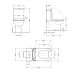 Qtap Nando Унітаз підлоговий Rimless 620×345×800 мм, White, із сидінням Slim Duroplast/Soft-close/Quick Rele