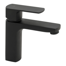 Qtap Lipno Смеситель для раковины низкий Matt Black (k35) QTLIPNO1023101CB